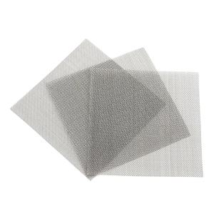 Maille en acier inoxydable tissée de 45, 70, 80, 100, 220 microns avec services de soudage et de pliage - Product Image 4