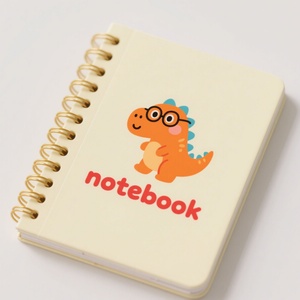 Cuaderno Espiral A5, Diseño Kawaii, Impresión de Logotipo Personalizado, Papel Rayado, Tapa Blanda, Papelería para Estudiantes - Product Image 1