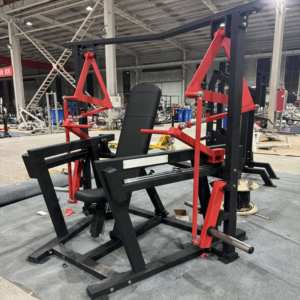 नया संस्करण फ्लेक्स खड़े रैखिक t-बार पंक्ति मेगामास प्रकार फिटनेस प्लेट लोड मशीन - Product Image 5