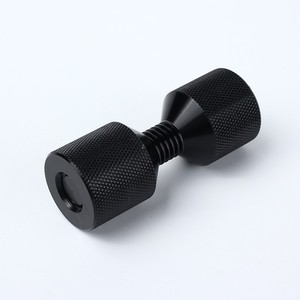 Pasadores cilíndricos de aleación de aluminio de 1-1/8 pulgadas con doble orificio para uso general - Product Image 1
