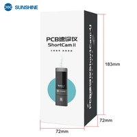 Détecteur intelligent de fuite de courant par thermographie infrarouge rapide Sunshine Shortcam II pour carte mère d'instrument PCB, pour réparation de téléphone