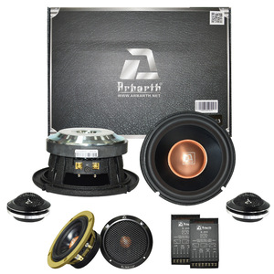 Arbrath 6.5 Inch Three Way Car Audio Upgrade Kit Pure Bass <b>Speaker</b> <b>System</b> For Car Stereo - Product Image 5