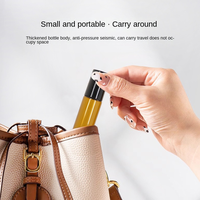 Flacon d'échantillon de parfum vide rechargeable avec capuchon à sertir, mini pulvérisateur en verre, sérigraphié, pour diffuseur à bâtonnets, 1ml 2ml 3ml 5ml 10ml