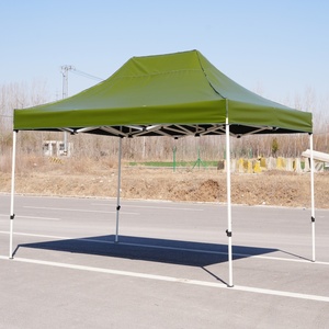 Estructura <span class=keywords><strong>de</strong></span> Techo Tipo Canopy, Carpa Plegable 10x10 10x15 <span class=keywords><strong>con</strong></span> <span class=keywords><strong>Ventanas</strong></span>, para Jardín, Terraza, Exterior, Protección Solar, Uso en Exposiciones, Protección UV Individual - Product Image 4