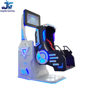 เครื่องเล่นเกมเสมือนจริง 360VR คุณภาพสูง สำหรับผู้เล่นคนเดียว ภาพยนตร์ตื่นเต้นยอดนิยม เครื่องจำลอง VR หมุนได้ 360 องศา - Product Image 4