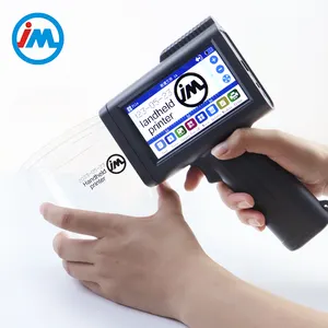 Impressora portátil Marcador Jato De Tinta Código De Logotipo-barras Hand Held Usb Código De Barras Expiração Data Impressora Jato De Tinta Portátil