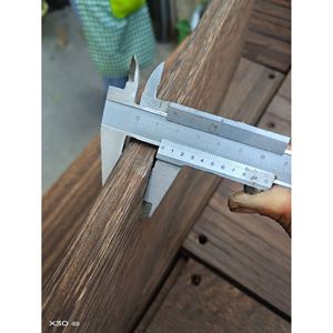 แผ่นไม้เนื้อแข็ง 43x15x1.5 ซม. ลายแนวตั้งแบบเรียบง่ายสำหรับตกแต่งบ้าน - Product Image 5
