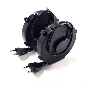 1.8m 2 Pin European Schuko Cee7/16 Plug Extension Mini Retractable <strong>Cable</strong> Reel Spring Loaded Vacuum Cleaner Dryer <strong>Computer</strong> - Product Image 3