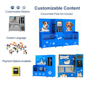 Máquina de Lavado de Mascotas PATPET de Autoservicio, Operada con Monedas/Tarjetas, Estaciones de Lavado de Acero Inoxidable, Equipo de Lavado <span class=keywords><strong>para</strong></span> <span class=keywords><strong>Perros</strong></span> y Gatos en Venta - Product Image 4