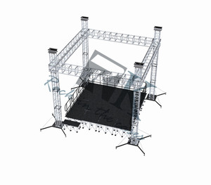 Aluminum Spigot Pyramid Roof High Quality Stage Truss Dj <b>Light</b> Aluminum Frame Stage Truss - Product Image 2