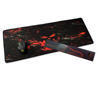 Tapis de souris gamer XXL surdimensionné chauffant, surface de jeu étendue, en caoutchouc et polyester, durable, personnalisable, haute qualité