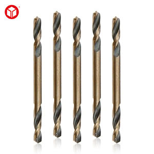مثقاب فولاذي عالي السرعة M2 HSS فائق الصلابة مصقول بالكامل طويل العمر مزدوج الطرف لحفر المعادن - Product Image 2