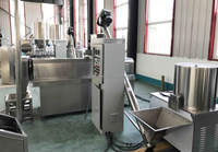 Machine d'extrudeuse de poudre de riz Machine de fabrication de bouffée de farine de mil pour petites entreprises Ligne de production