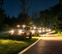 Nouveau phare antibrouillard LED breveté de 9 pouces pour 4x4, VTT et camions