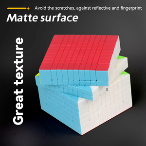 QIYI Hàng Mới Về Đồ Chơi Giải Đố Chống Căng Thẳng Chuyên Nghiệp Không Nhãn Dán Khối Lập Phương Ma Thuật Tốc Độ 10 Lớp - Product Image 3
