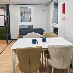 בתי מיכל פלדה קרטר 4 חדרי שינה בית מודולרי עיצוב מודרני עיצוב תעשייתי סגנון תעשייתי שימוש מחסן תעשייתי - Product Image 5