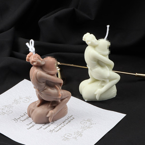 Khuôn silicon làm đồ chơi tình dục hình cá sấu, phụ nữ với dương vật 3D hài hước, khuôn làm bánh, thạch cao, sô cô la, nến - Product Image 5