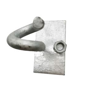 Soporte <span class=keywords><strong>de</strong></span> gancho <span class=keywords><strong>de</strong></span> ancla <span class=keywords><strong>de</strong></span> acero galvanizado sumergido en caliente personalizado <span class=keywords><strong>de</strong></span> fábrica Abrazadera <span class=keywords><strong>de</strong></span> <span class=keywords><strong>alambre</strong></span> <span class=keywords><strong>de</strong></span> cable <span class=keywords><strong>de</strong></span> caída <span class=keywords><strong>de</strong></span> gancho tipo C - Product Image 6