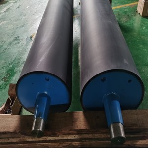 Rol pembawa pembawa konveyor penggerak baja sabuk tugas berat tahan air rol karet PU tahan aus - Product Image 3