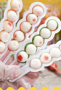 Usine certifiée halal Vente en gros Marque privée Globe oculaire Gourde à cinq grains Bonbons gommeux éclatants - Product Image 5