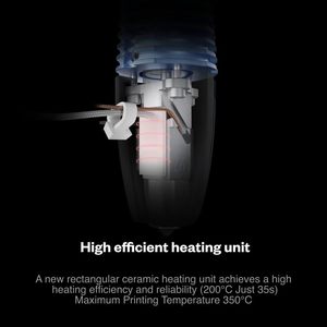 Phaetus Rapido Plus 350.C Hotend 2 UHF V2.0 1.75mm Negro PT1000_B Nuevo - Product Image 3