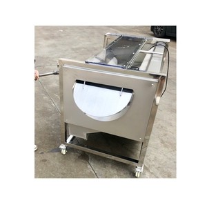Machine à éplucher et laver de grande capacité pour mangues, pommes de terre, manioc et radis, machine à laver, éplucher, couper et trancher les pommes de terre - Product Image 6