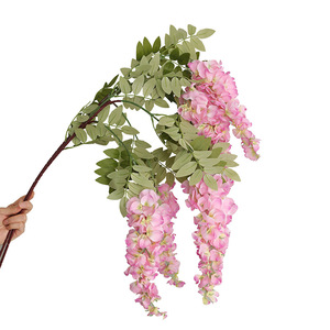 Usine En Gros Longue Tige Real Touch Artificielle Phalaenopsis Orchidée Vigne pour La Maison De Mariage Graduation et Halloween Décoration - Product Image 4