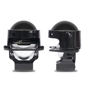 Yhkoms Bi <span class=keywords><strong>LED</strong></span> Ống Kính Xe <span class=keywords><strong>LED</strong></span> Đèn Pha Ống Kính 50W H4 Đèn Pha Bóng Đèn Chùm Thấp 12-Chip Chùm Cao <span class=keywords><strong>6</strong></span>-Chip3.0-Inch Tất Cả Các Xe <span class=keywords><strong>6</strong></span> + <span class=keywords><strong>3</strong></span> Chip - Product Image 5