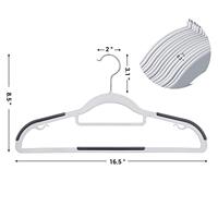 Crochet pivotant à 360 degrés ABS cintre gain de place Durable Slim Design vêtements cintre en plastique