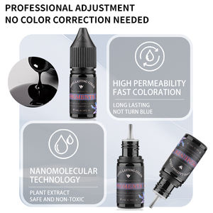 Pigmento de <span class=keywords><strong>Micropigmentación</strong></span> <span class=keywords><strong>Capilar</strong></span> Orgánico Semipremium OEM, Pigmento de Maquillaje Permanente PMU SMP, Tinta para Tatuaje <span class=keywords><strong>Capilar</strong></span>, Logotipo Personalizado - Product Image 1