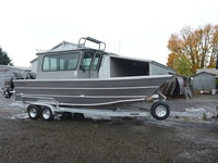 Fabricant de bateaux personnalisés, bateau de travail de pêche en aluminium de 8 m, bateau de débarquement de marchandises à vendre