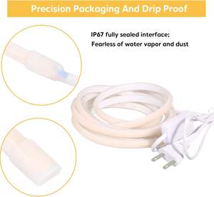 Vente en gros de néons LED flexibles à 360 degrés, haute luminosité, RGB RGBW IP67, pour extérieur, 12V 24V 110V 220V - Product Image 6