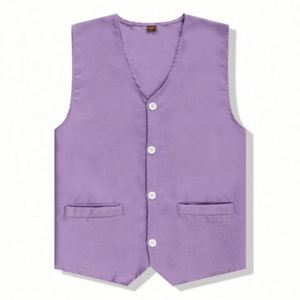 Gilet de travail extérieur en toile 100 % polyester, le moins cher en gros, pour bénévoles, avec support de logo personnalisé - Product Image 3