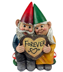 Adorno Jardín Enano Resina Artesanía Enano Estatuas Blanco Barbudo Viejo Dedo Medio Gnomo <span class=keywords><strong>7</strong></span> enanos gnomos de jardín - Product Image 6