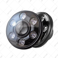 Nouveau modèle de phare LED rond de 7 pouces, faisceau haut et bas, DRL, phare pour voiture tout-terrain, 12 V, phare LED de 7 pouces