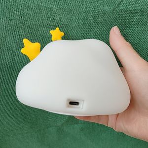 Linda Lámpara Nocturna Portátil de Silicona con Forma de Nube para Niños, Recargable por USB, LED, Táctil, Regulable, Decoración para Dormitorio, Regalo - Product Image 6