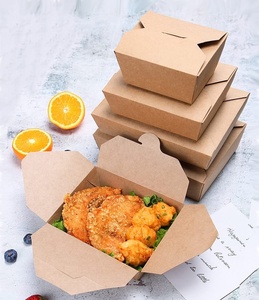 Cajas de <span class=keywords><strong>Sushi</strong></span> para Llevar, Reciclables, de Papel Kraft Marrón, Ecológicas, Personalizables, para Restaurantes, Catering y Fiestas - Product Image 6