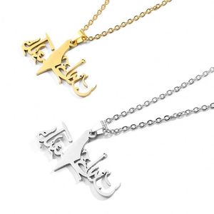 Wholesale Titanium Steel Palestine <b>Map</b> Pendant Chain Necklace Palestine Flag <b>Map</b> Pendant Chain Necklace - Product Image 6