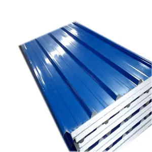 建築材料EPSサンドイッチパネルタタ鋼板屋根価格