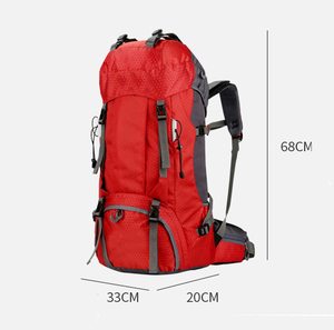 Outdoor Sport <strong>Ruck</strong> <strong>Sack</strong> Travel Bag Durable Buckle Water Resistant Hiking Backpack for Climbing Camping Touring - Product Image 2