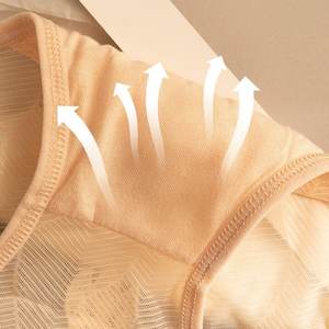 سراويل داخلية نسائية ناعمة مخصصة من Pure <span class=keywords><strong>Desire</strong></span>، مزينة بالدانتيل، خفيفة الوزن وبدون خياطة، سراويل داخلية منخفضة الارتفاع بنقشة زهور - Product Image 6