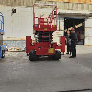 Plate-forme télescopique de travail aérien de puissance d'essence diesel de 16M 20M - Product Image 5