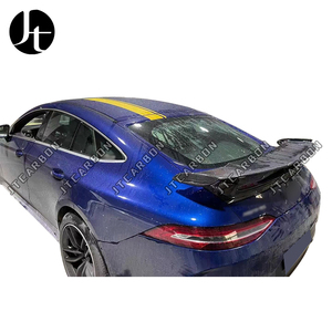Becquet pour <span class=keywords><strong>mercedes</strong></span>-benz <span class=keywords><strong>GTR</strong></span> GT50 GT53 GT63 GT63S <span class=keywords><strong>AMG</strong></span> (4 portes) 2019-2024 aileron arrière lèvre queue coffre becquets en Fiber de carbone - Product Image 2