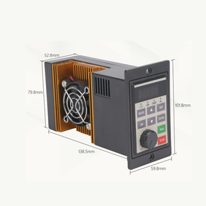 Mini Variador de Frecuencia JLS-L-2S-0.2G, 0.2KW, Monofásico, 220V, Convertidor de Velocidad de Motor Industrial - Product Image 1