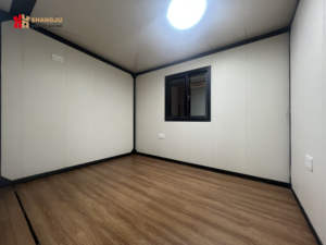 Casa prefabricada de 3 dormitorios a <span class=keywords><strong>la</strong></span> venta para el hogar Bar <span class=keywords><strong>Hotel</strong></span> hecha de Panel sándwich de acero de madera para decoración de baño - Product Image 5