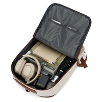 Sac à dos pour ordinateur portable en nylon imperméable multifonctionnel extensible unisexe avec fermeture à glissière et logo personnalisé Skonna en gros