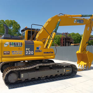 Bon prix Komatsu PC220 d'occasion grandes pelles hydrauliques sur chenilles 22 tonnes Pc220-7 220-8 pelleteuses à godets d'occasion - Product Image 3