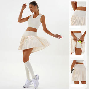 <span class=keywords><strong>กระโปรง</strong></span>กีฬาผู้หญิง พิ<span class=keywords><strong>ม</strong></span>พ์โลโก้ได้ สำหรับเทนนิส กอล์ฟ โยคะ ยิ<span class=keywords><strong>ม</strong></span> ทรงพลีท <span class=keywords><strong>ม</strong></span>ีกระเป๋า เนื้อผ้านุ่ม สว<span class=keywords><strong>ม</strong></span>ใส่สบาย คุณภาพสูง - Product Image 6
