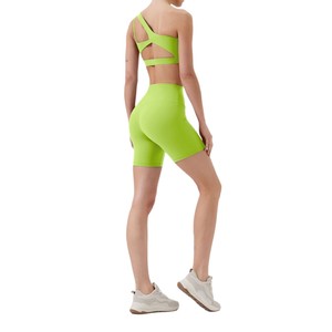 नग्न महसूस चार-बिंदु योग की उच्च कमर लोचदार कमर ट्यूमर नियंत्रण फिटनेस अभ्यास योग पैंट को आकार देने वाली - Product Image 3