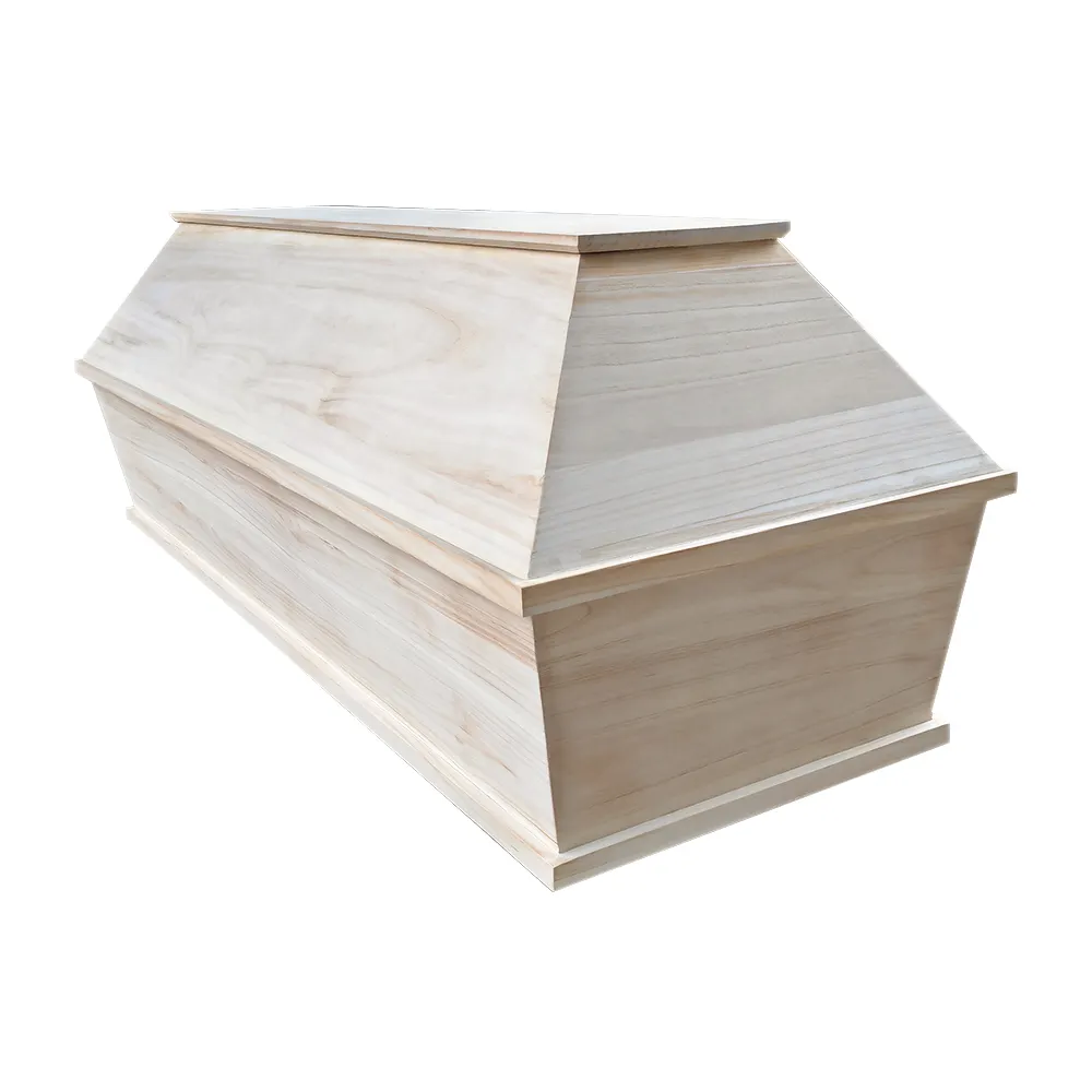 Fournitures funéraires pour cercueils et cercueils/cercueil en bois massif/cercueil en bois de Paulownia